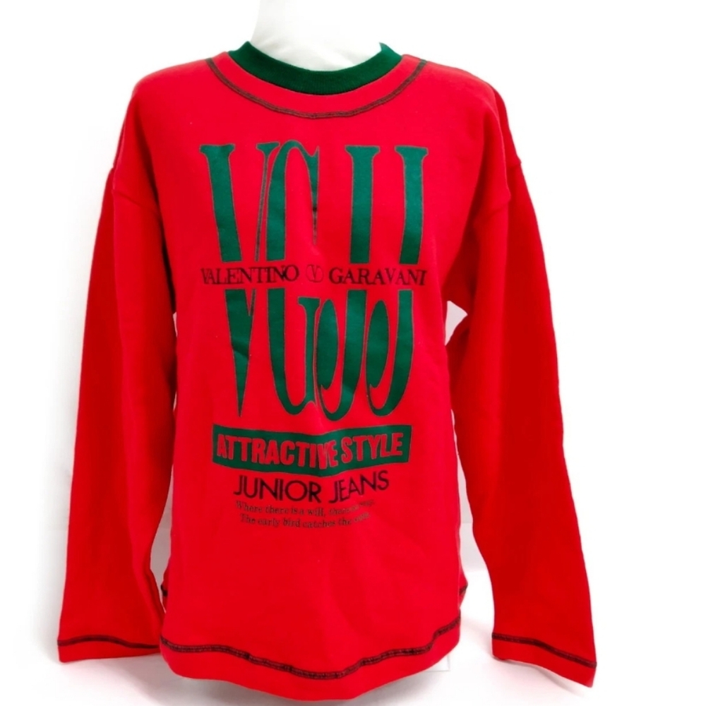 Valentino Garavani Rare Sweatshirt Graphic Design EUC